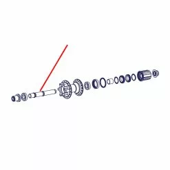 Dt-swiss DT Swiss Achse HR 135mm